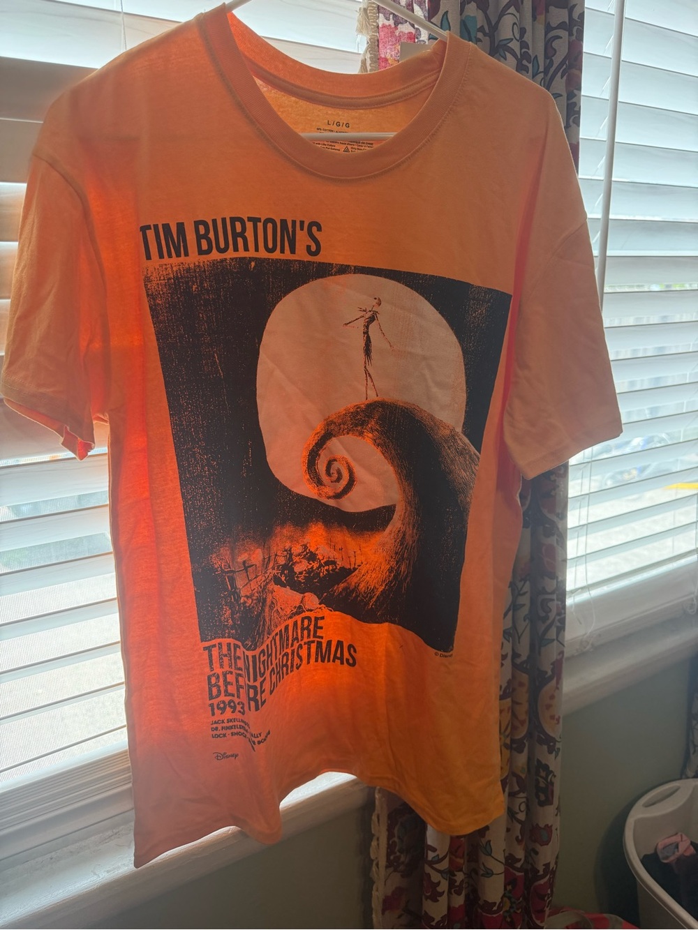 Burton Orange Tim Burton Graphic Tee